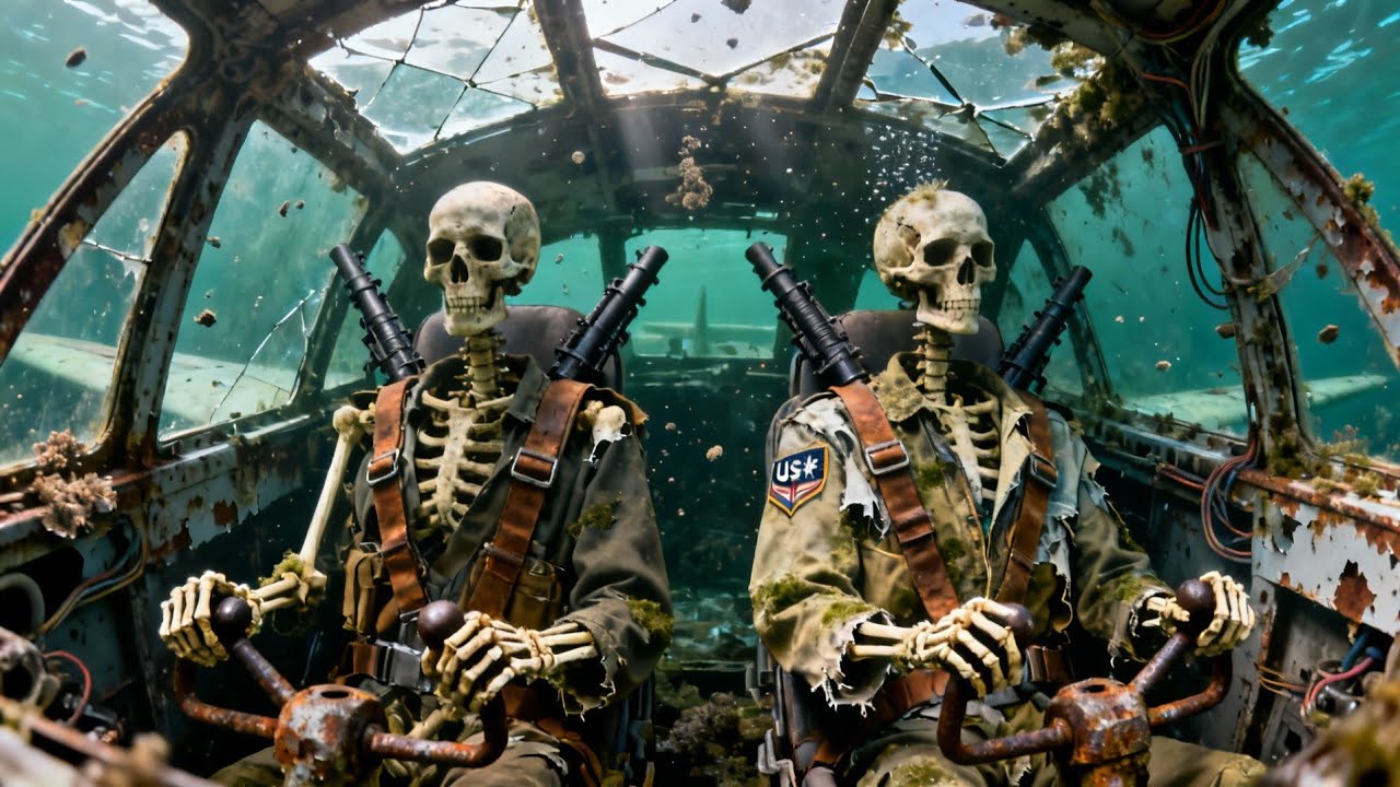 Inside the Creepy US B-24 Bomber | The Skeletons, Creatures still hiding something from humans