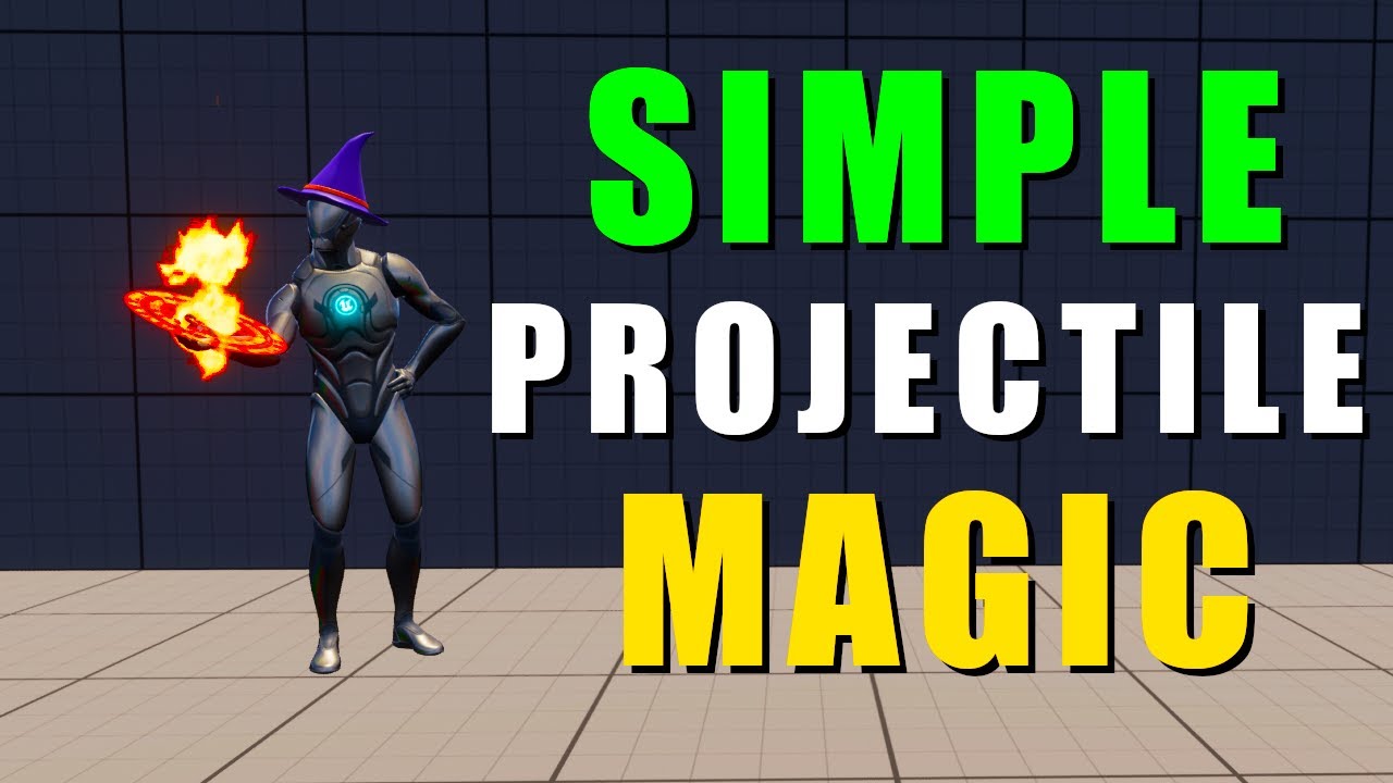 How To Make Projectile Spells In Unreal