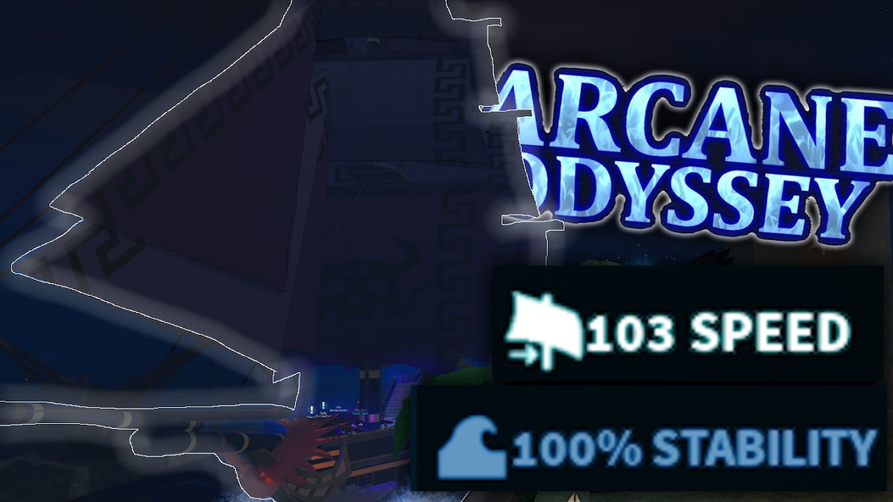 THE ULTIMATE DARK SEA SHIP BUILD - Arcane Odyssey