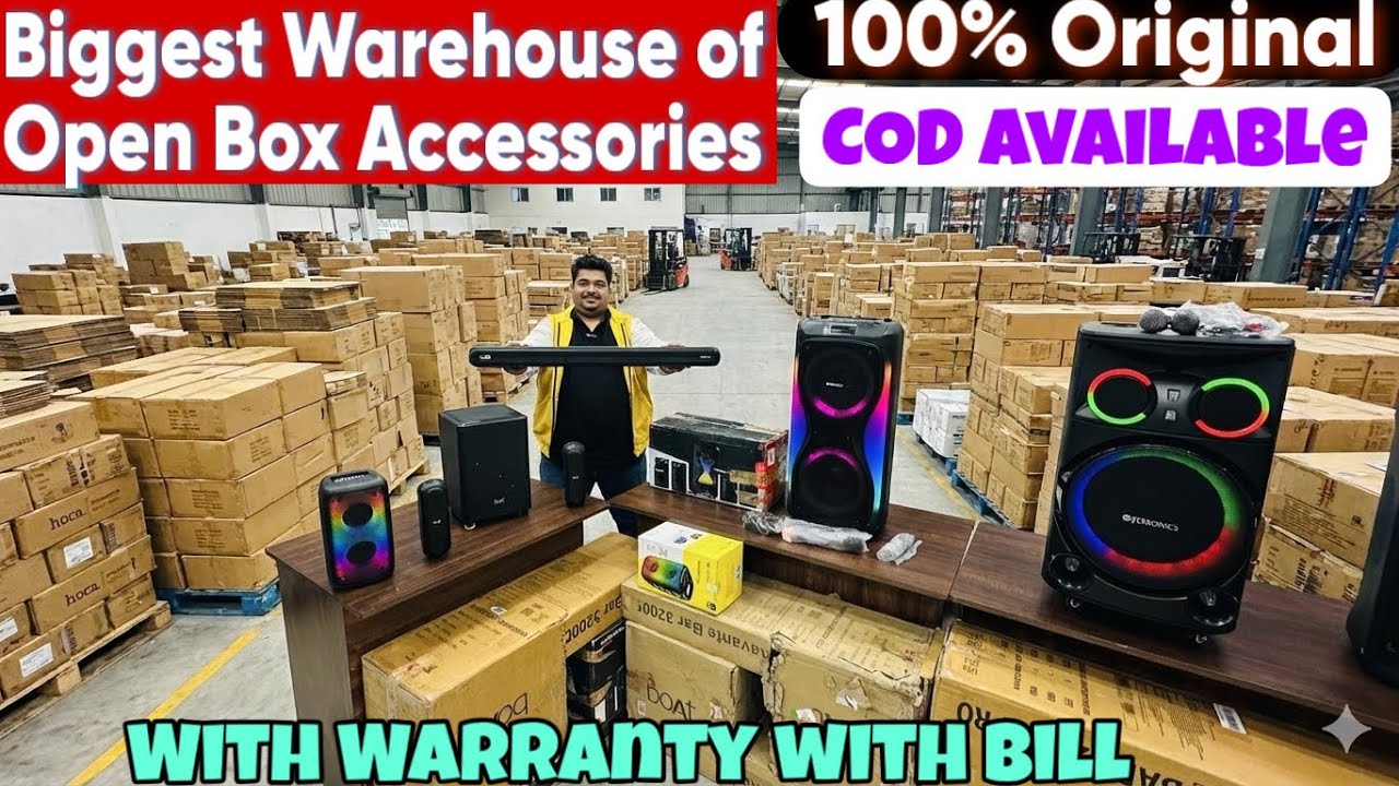 Open Box Mobile Accessories|100 % Original| Smartwatches, Neckbands, Speakers! ‪@RabiRanjan‬