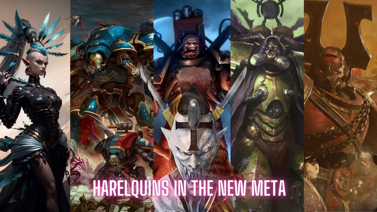Can Harlequins Break the Meta?! Competitive Warhammer 40k