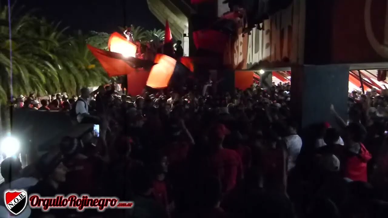 Previa de la hinchada. Newell's 2 - 2 San Lorenzo. OrgulloRojinegro.com.ar