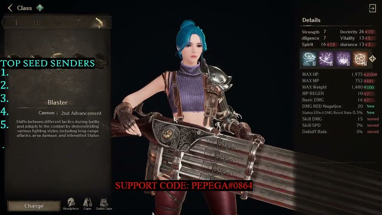 [NIGHT CROWS] New Class: Cannon