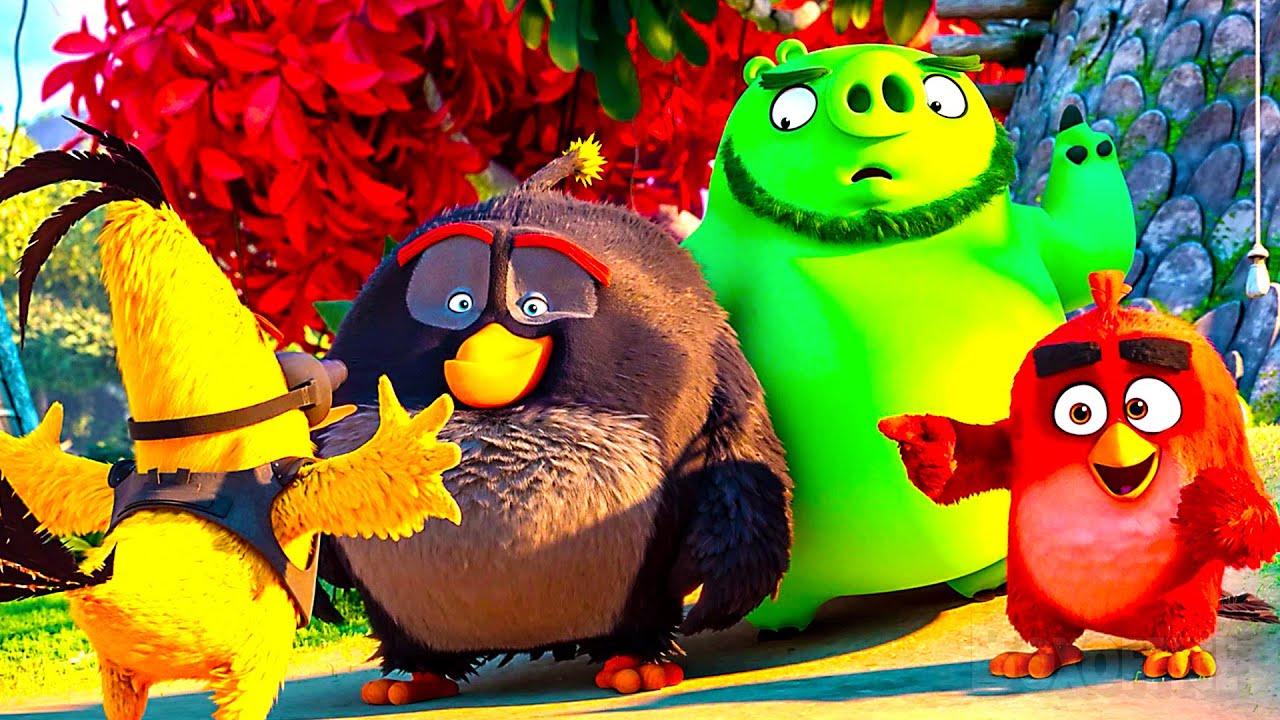 Les Angry Birds & les Cochons font Équipe | Best of Angry Birds 2  🌀 4K