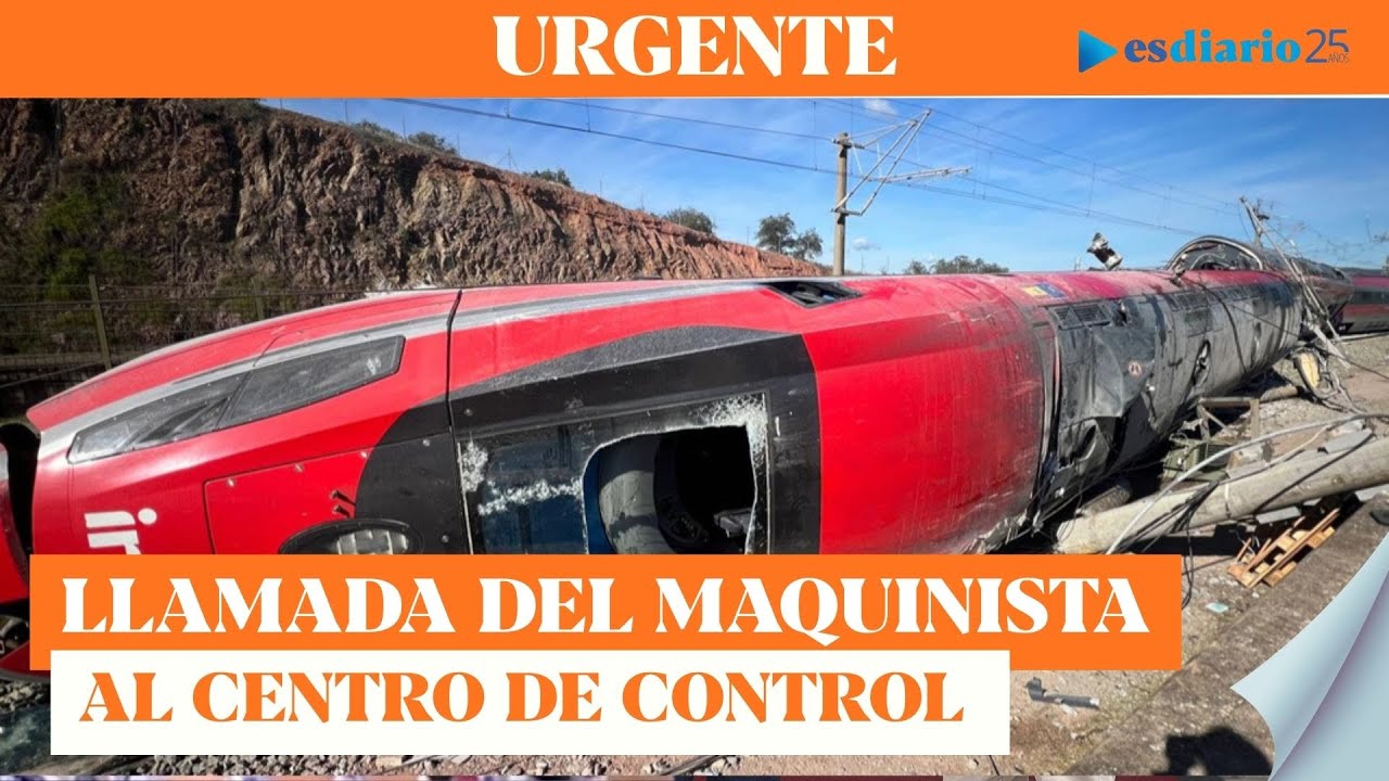 #URGENTE Llamada del maquinista del Iryo a Adif: 