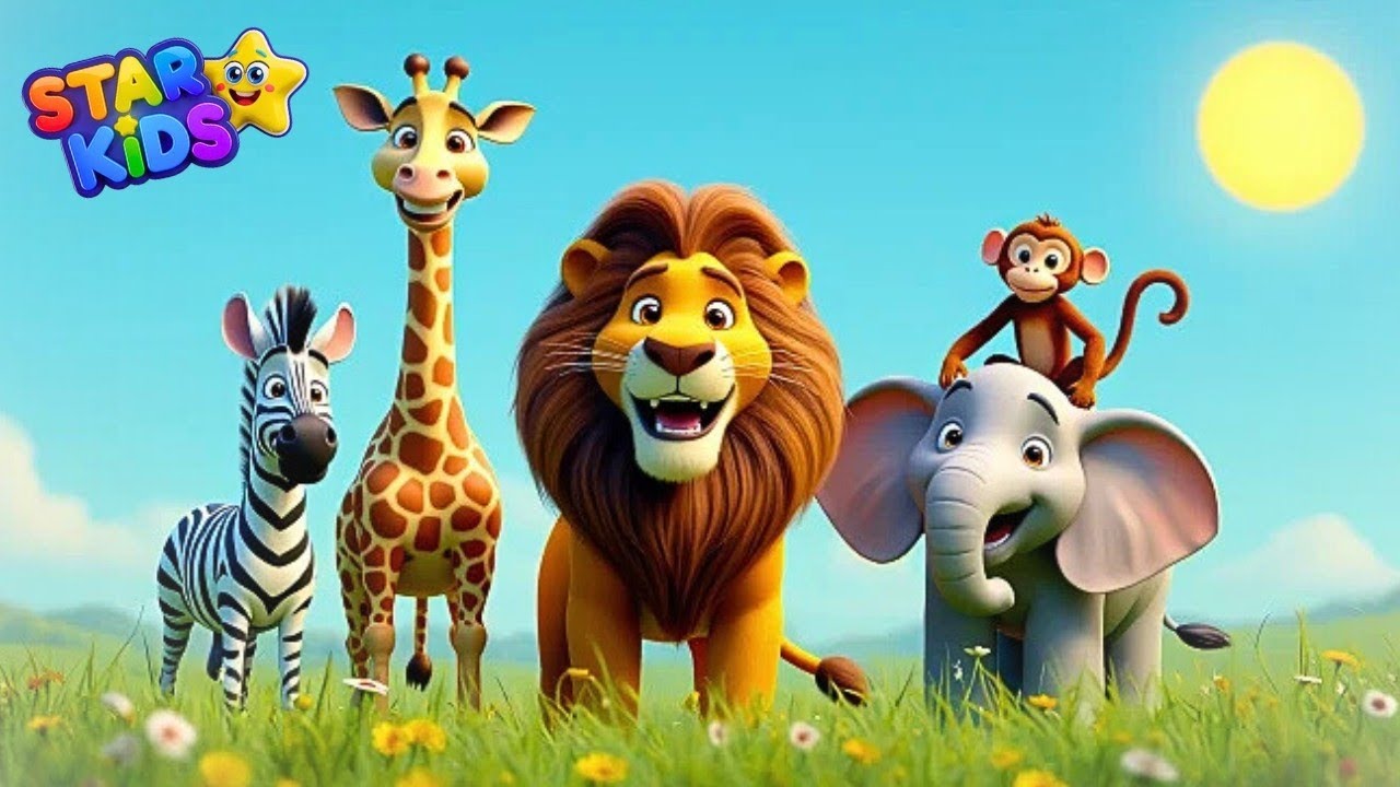God Made the Animals | Kids Gospel Song.