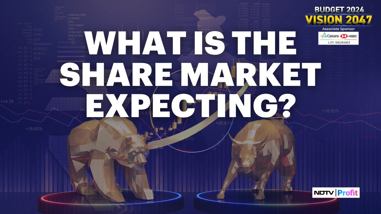 How Will The Share Market React To Union Budget 2024? | Stock Market On Budget