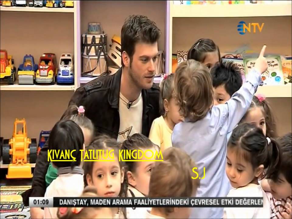 Kivanc Tatlitug in the campaign(herşey çocuklar icin)23.4.2013_ كيفانج يدعم حملة كل شيء من اجل الاطفال