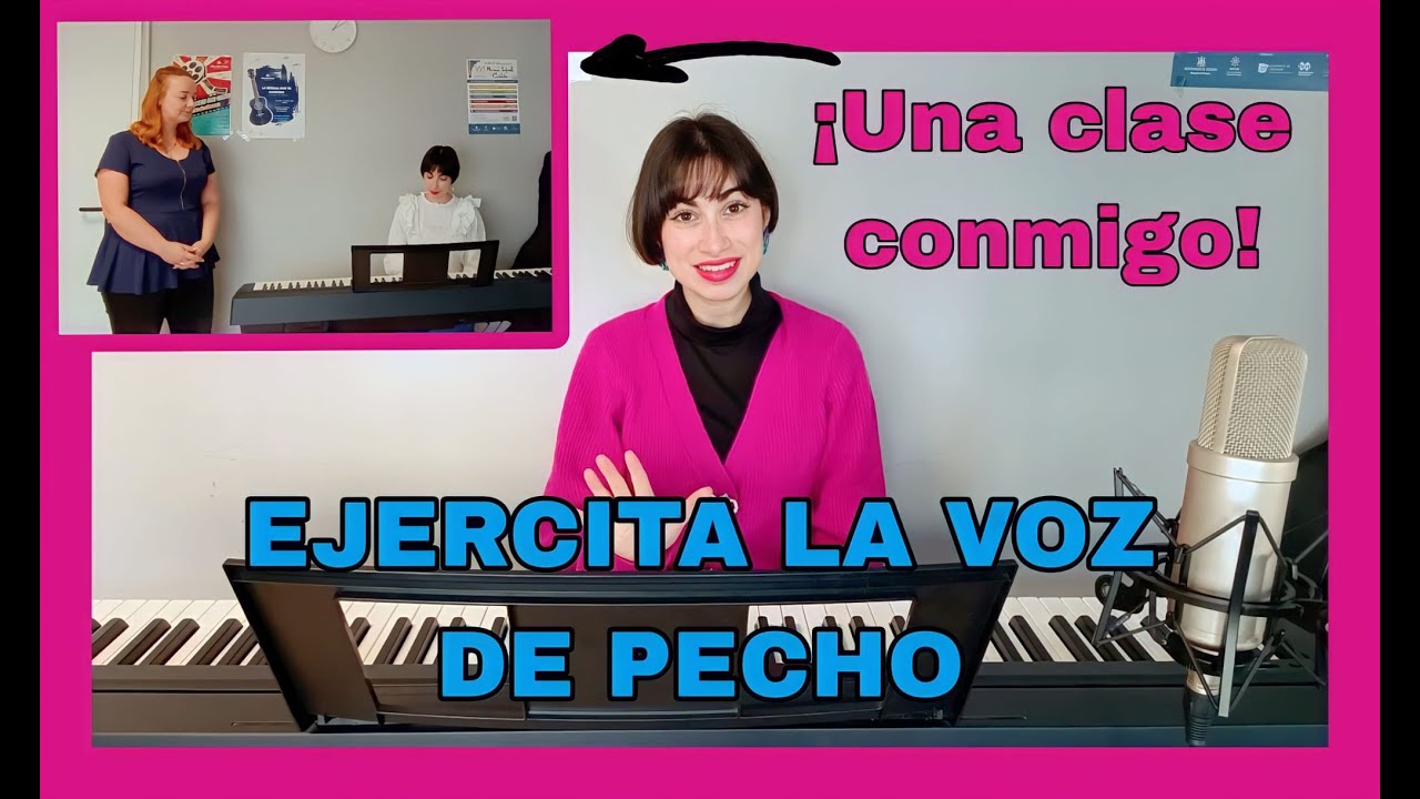 EJERCITA TU VOZ DE PECHO I ¡Ven a clase conmigo!