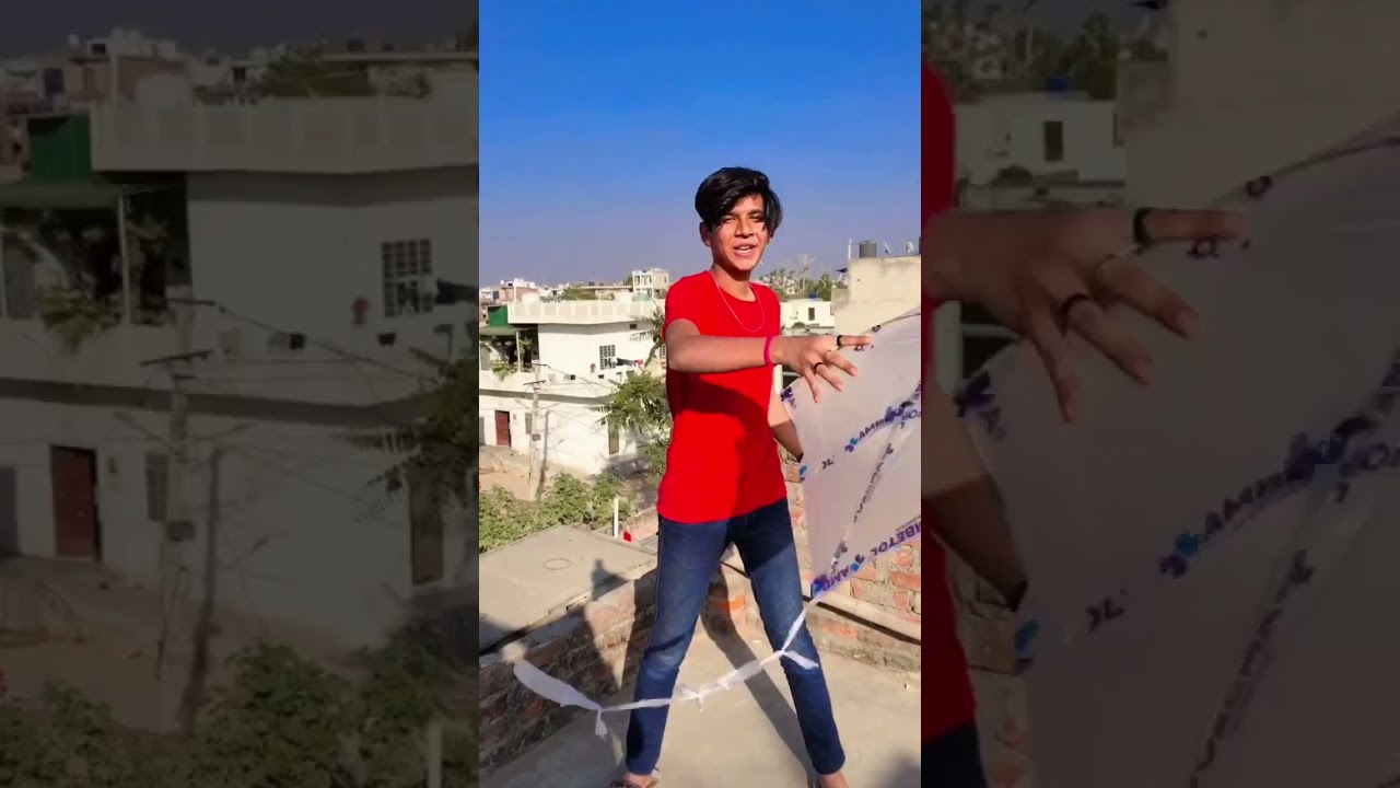 Plastic se Patang Banayi 😱🪁! Mini vlog-21 #shorts #minivlog #kite