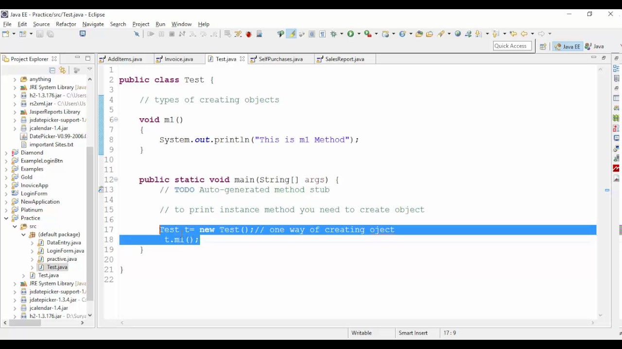 How to Create Object With New Keyword and Without in Java - Intact Abode