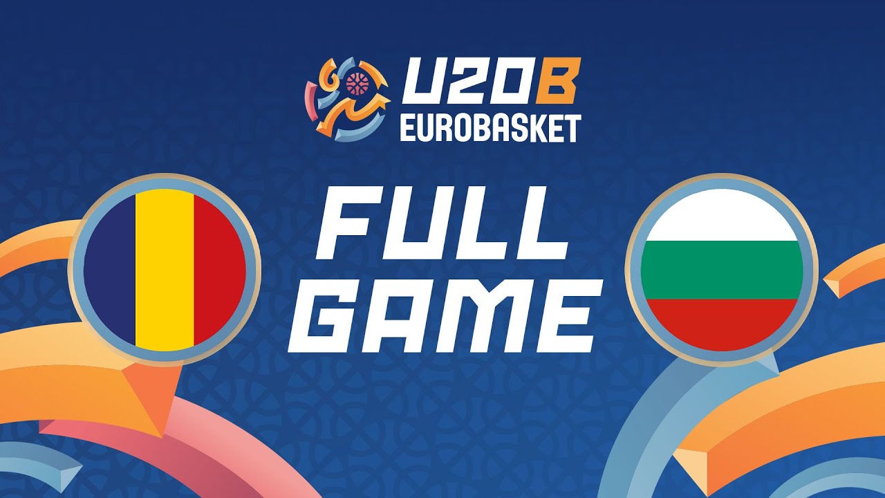 Romania v Bulgaria | Full Basketball Game | FIBA U20 Women's EuroBasket 2024 Division B