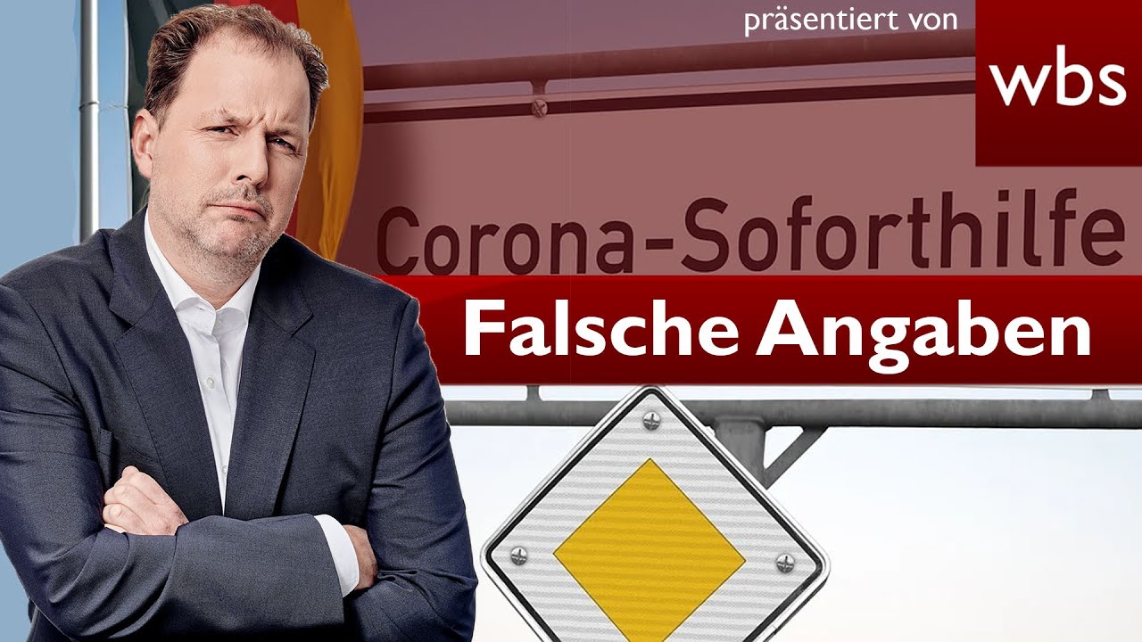 Betrug wegen Corona-Soforthilfe – Was droht mir? | Rechtsanwalt Christian Solmecke