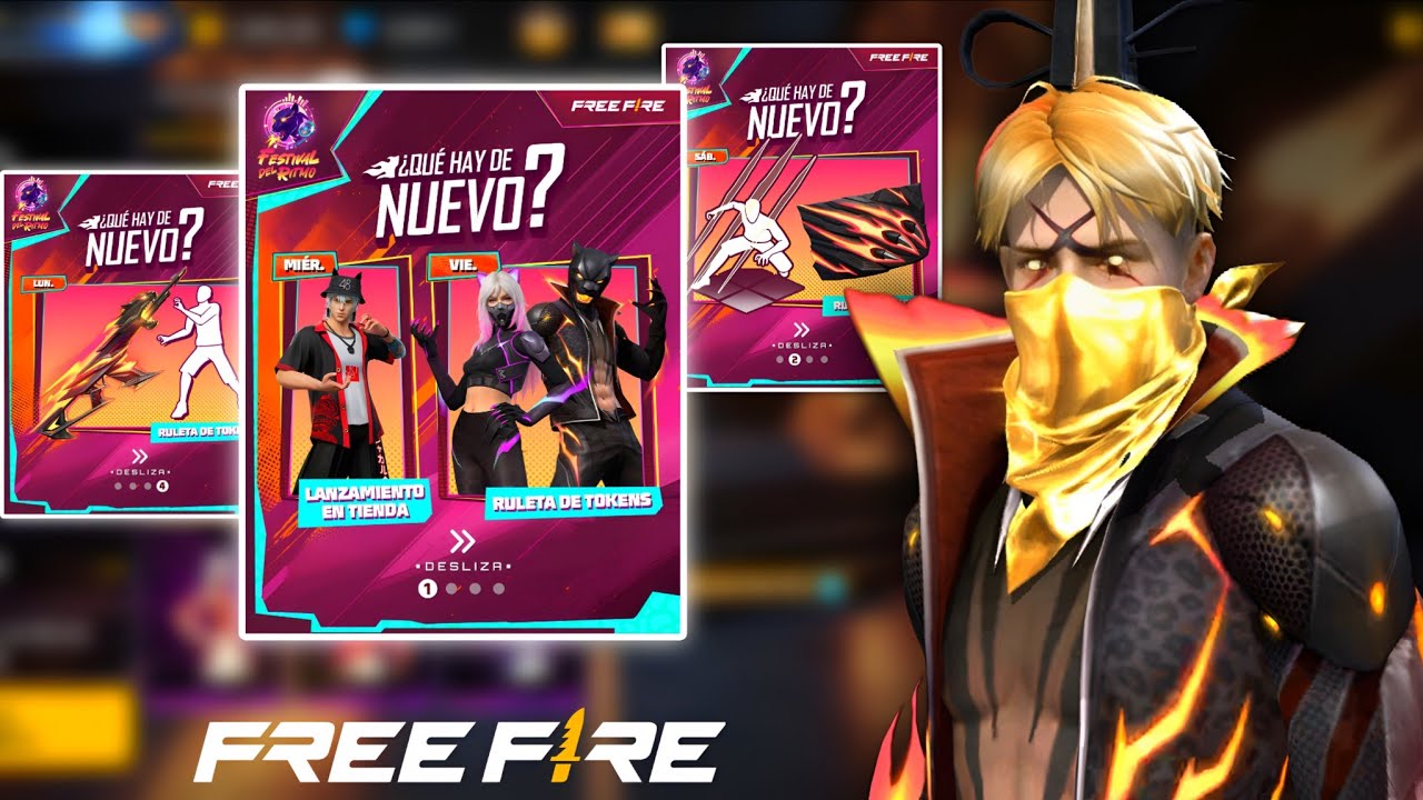 MOSTRANDO PREMIOS DE LA NUEVA AGENDA SEMANAL! PASE BOOYAH, M14 IMPACTO SALVAJE, CONJUNTO CARNIVORO 