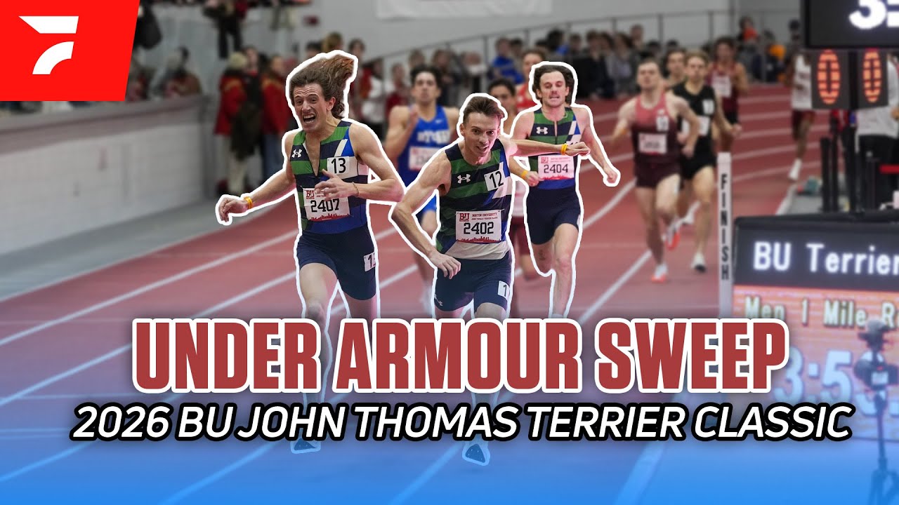 Under Armour Dark Sky goes 1-2-3 in the Mile at the BU Terrier Classic 2026