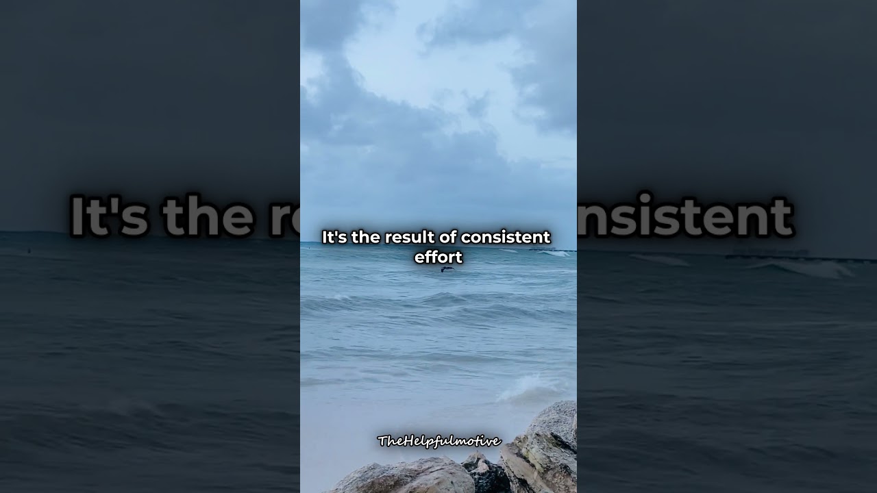 The power of persistence.  