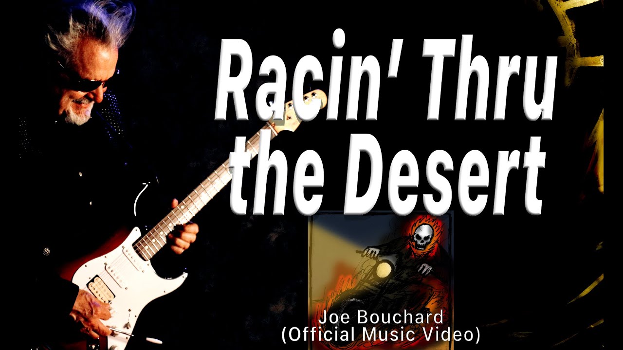 Racin' Thru the Desert (Official Video) Joe Bouchard💥Strange Legends