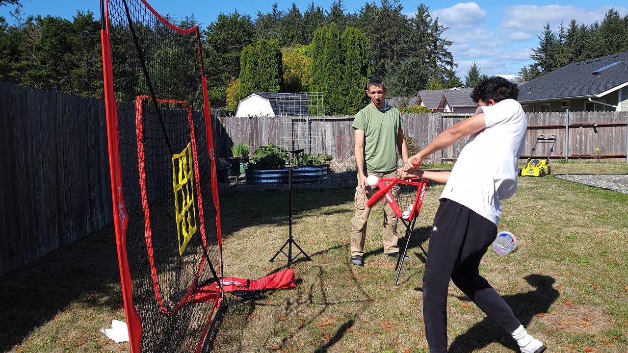 ZUPAPA 7x7 Backstop net Unboxing setup and demonstration Great for baseball practice!