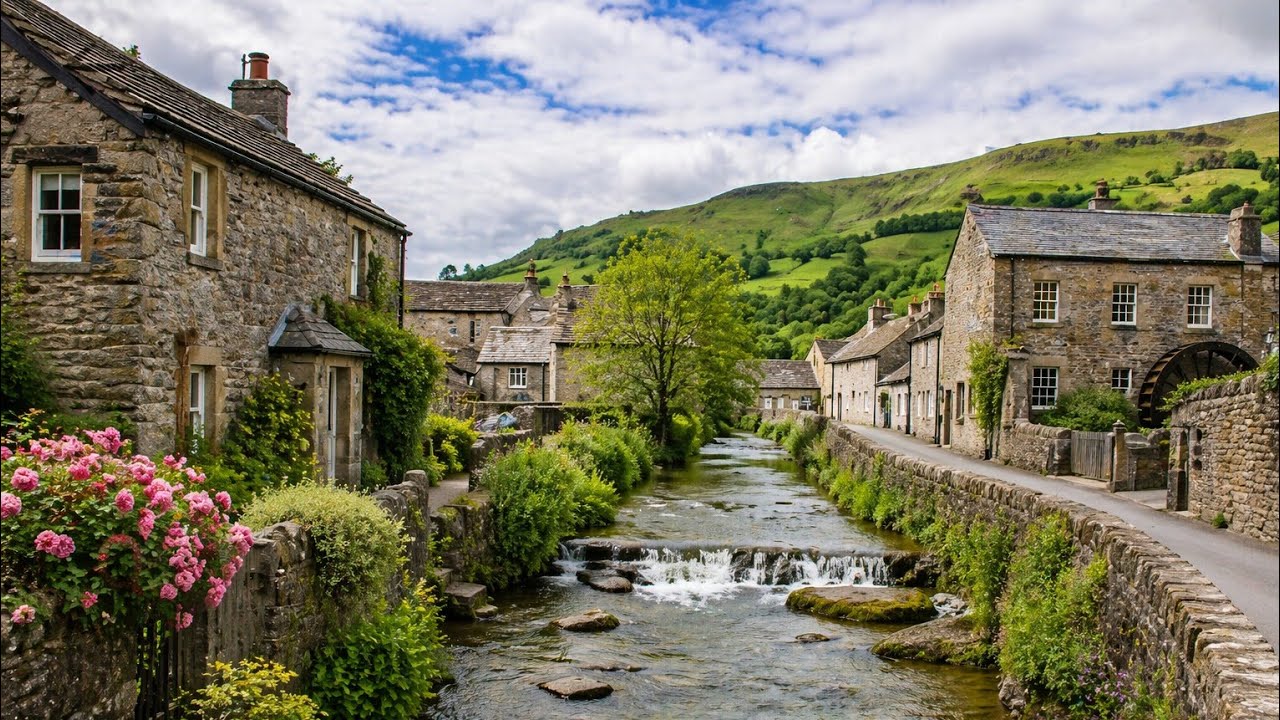 [4K] 🇬🇧 Scenic English Countryside in Winter | From Yorkshire Dales to Lake District