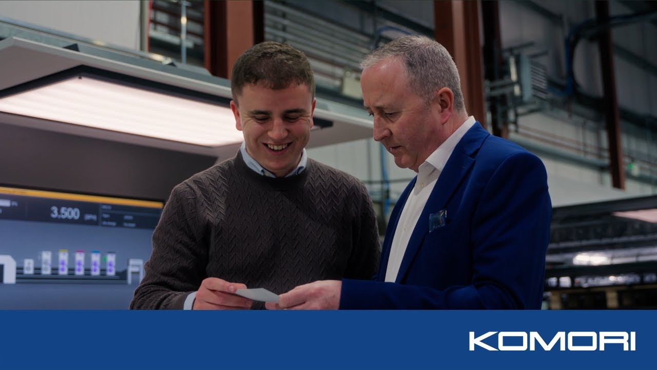 Anglo Printers Enhances Printing Capabilities with a New Komori advance Press