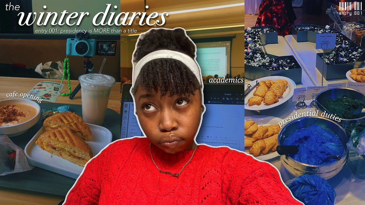 winter diaries entry 1: balancing president life, finishing the semester, and senioritis