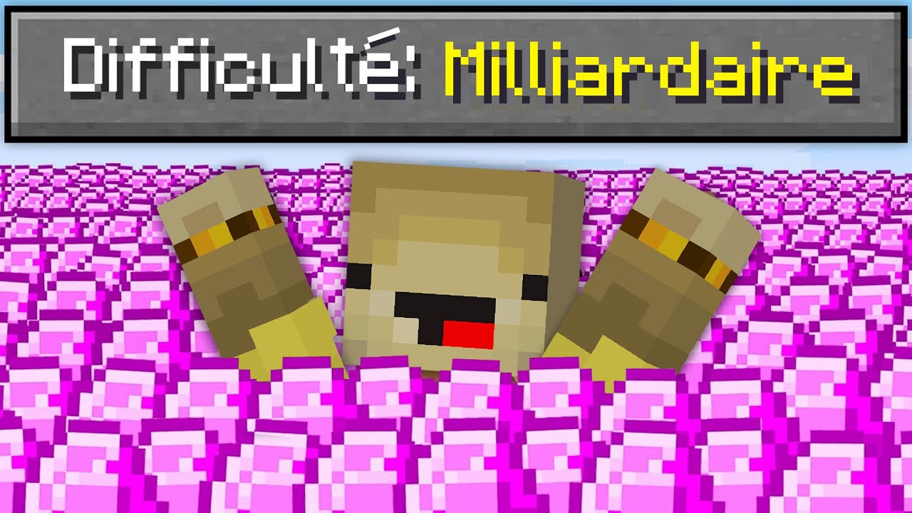 Minecraft Mais en Difficulté MILLIARDAIRE