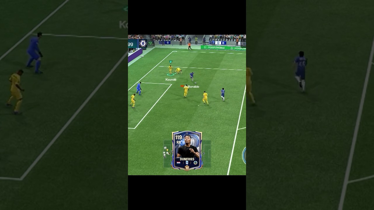 Dumfries on 🔥 #fcmobileid #viral #fifa #fifamobile #football #fcmobile #easports #now #shorts 2026