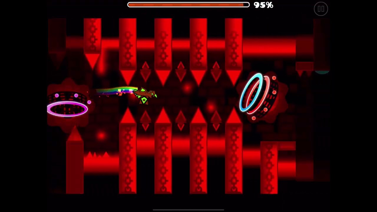 Bloodbath 100% [MOBILE CBF] 169th subscriber special 😎👌 Geometry Dash 2.2 FIRST EXTREME DEMON