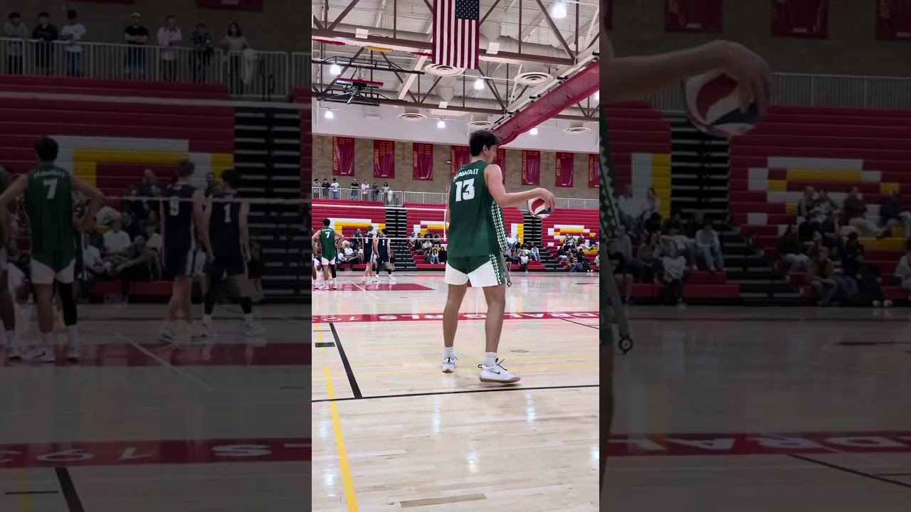 Hawaii MVB vs UCSD night 2 set 3 Team A #warriorball26 