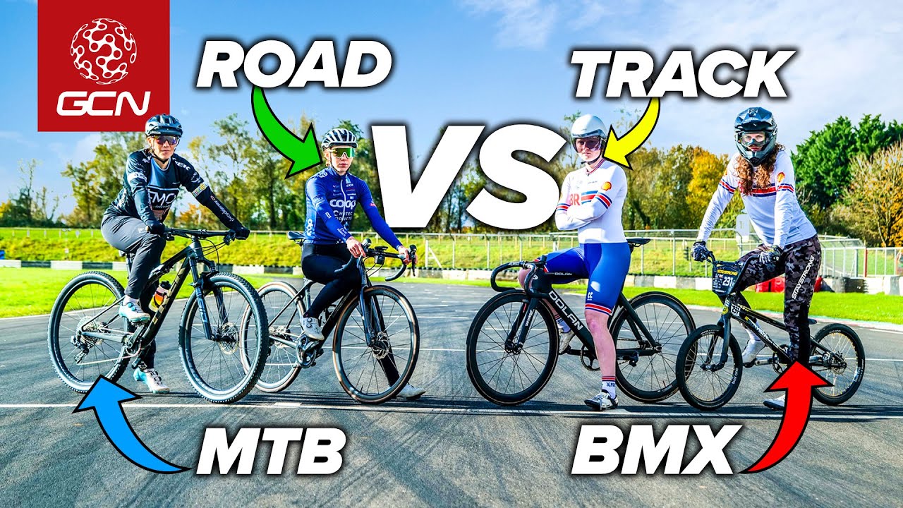 Who Is The FASTEST Cyclist? | MTB vs Road vs Track vs BMX
