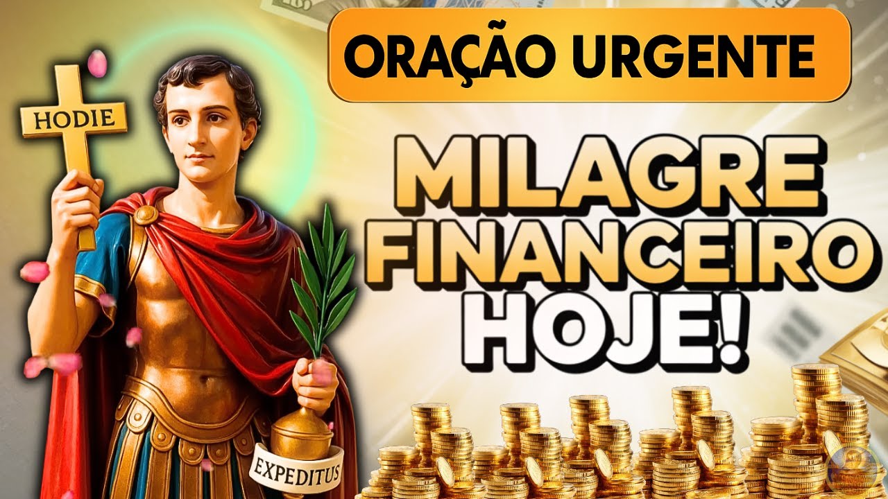 💸 MILAGRE FINANCEIRO HOJE! SANTO EXPEDITO abre seus CAMINHOS AGORA