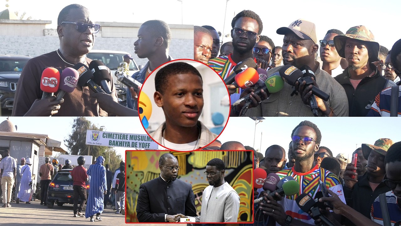 Enterrement de l’Etudiant Abdoulaye Ba au cimetière de Yoff ,une immense foule est venue