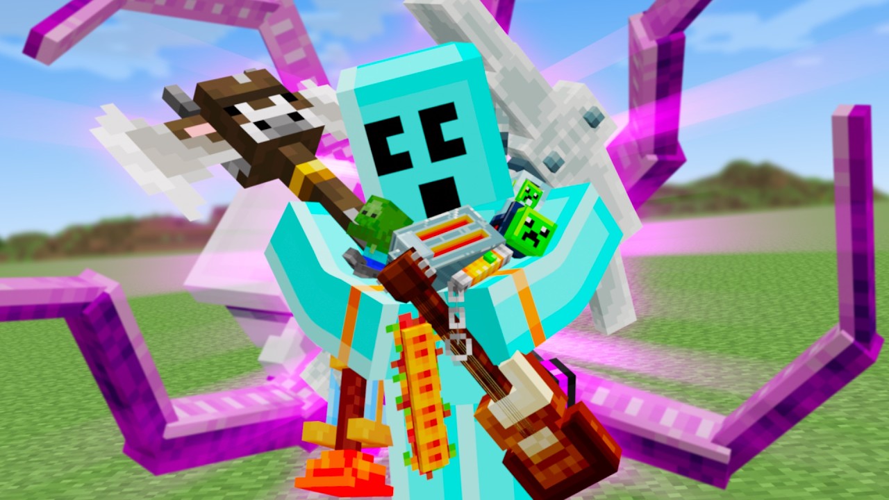 Minecraft but I made Custom Items