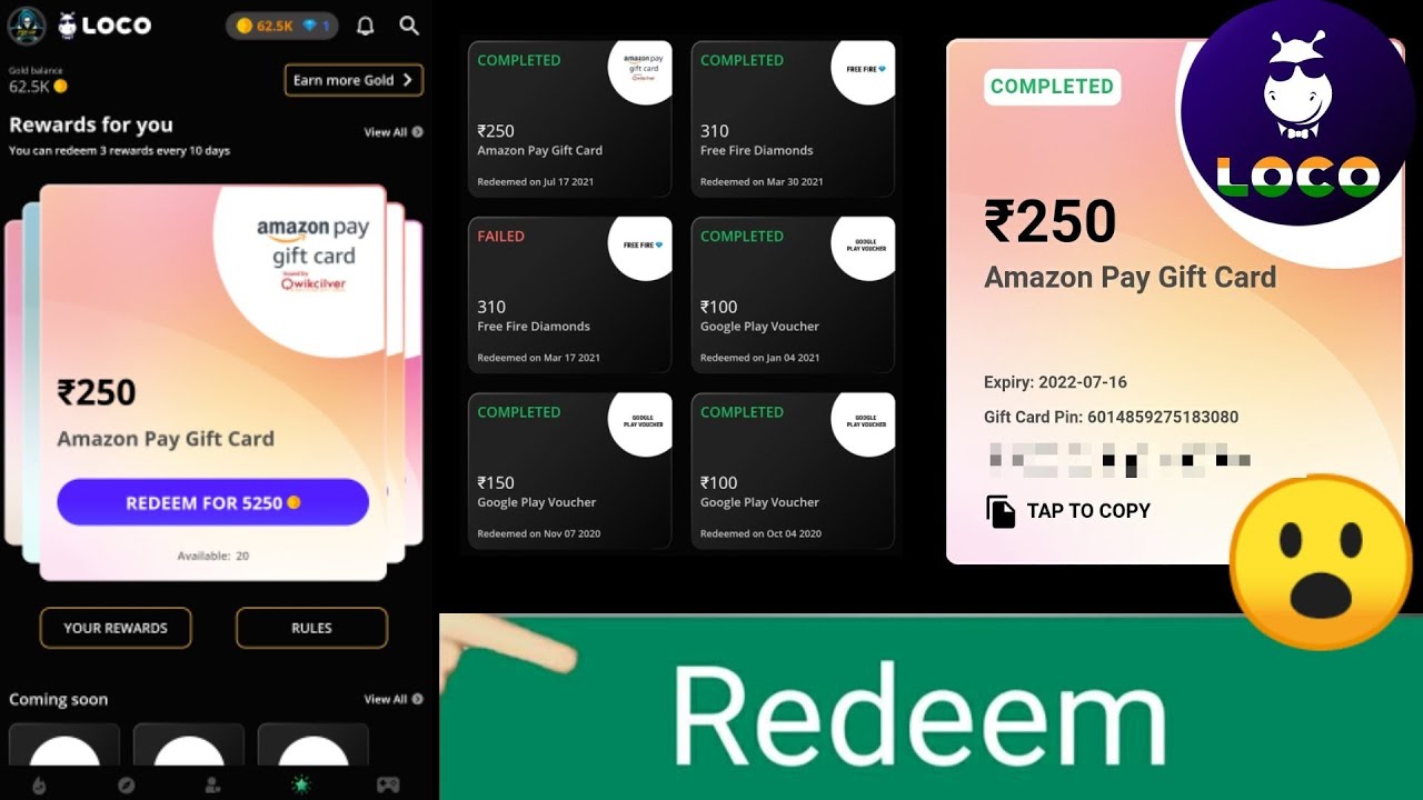 LOCO PE REDEEM CODE KAISE LE | LOCO PE REWARD KAB AYGA | HOW TO GET REDEEM CODE ON LOCO 2021 🤫