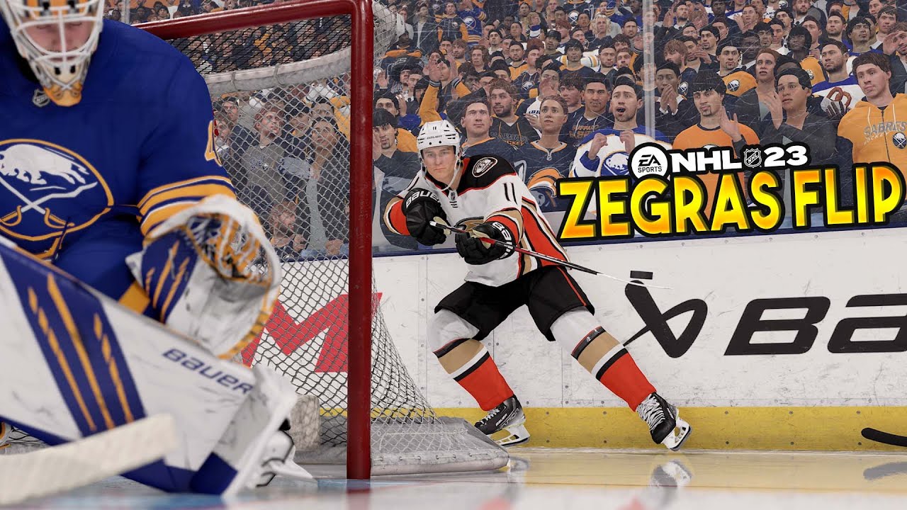 How to ZEGRAS FLIP in NHL 23 *EASY TUTORIAL*