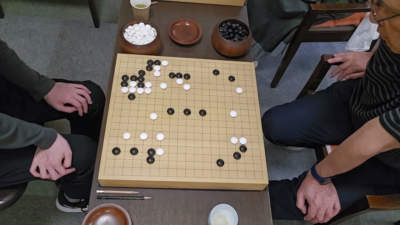 2025/06/08坂井健太郎2段の指導碁、局後の検討が神です