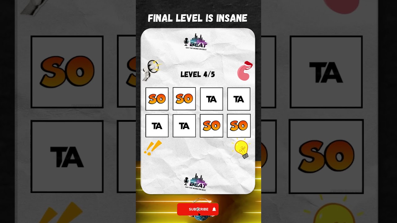 Say The Word On Beat | Timing & Voice Challenge |  New Version 2026 | rhythmchallenge