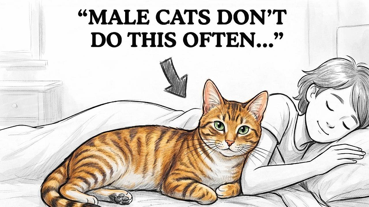 Your Male Cat Sleeps With You — And It’s Not What You Think