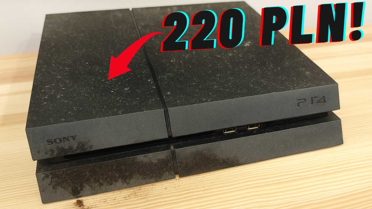 Tania PS4 FAT i jej mroczne wnętrze...