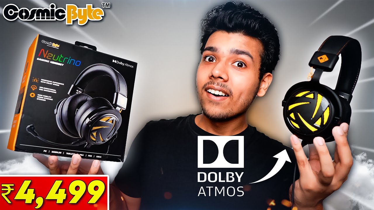 MAST Gaming Headphones | Cosmic Byte Equinox Neutrino