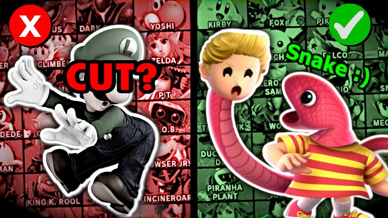 How Smash ACTUALLY Cuts Characters! (Smash Ultimate Roster Cuts)