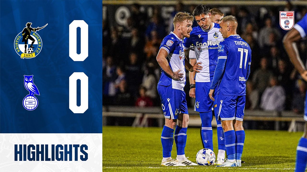 Highlights | Bristol Rovers 0-0 Oldham Athletic