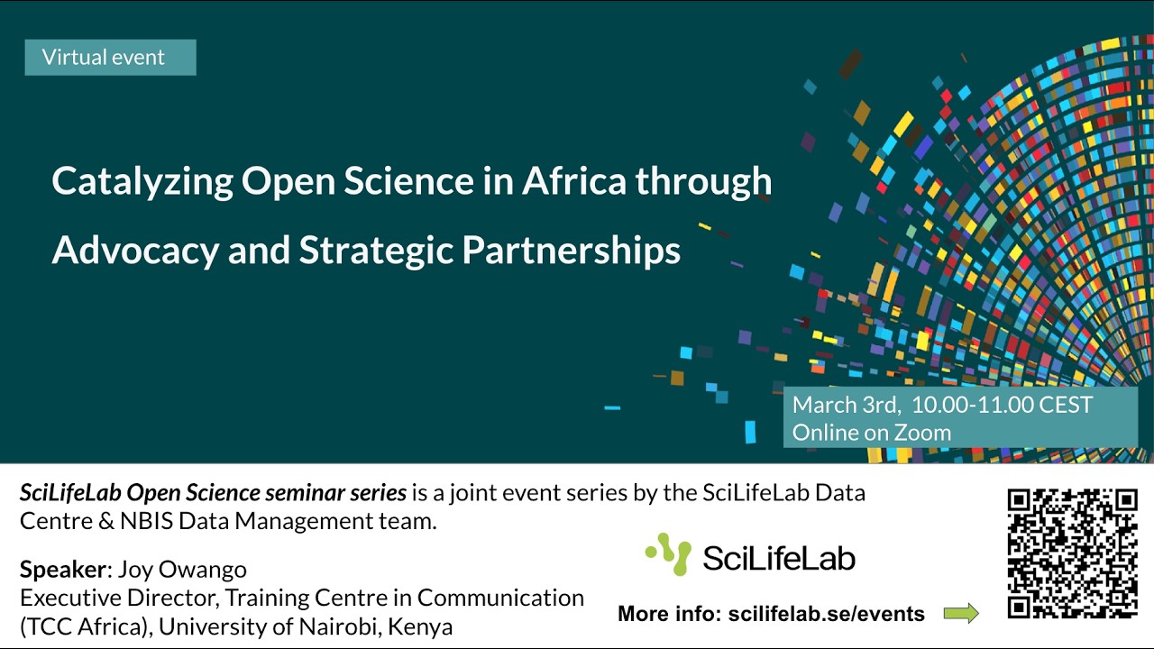 Catalyzing Open Science in Africa through Advocacy and Strategic Partnerships