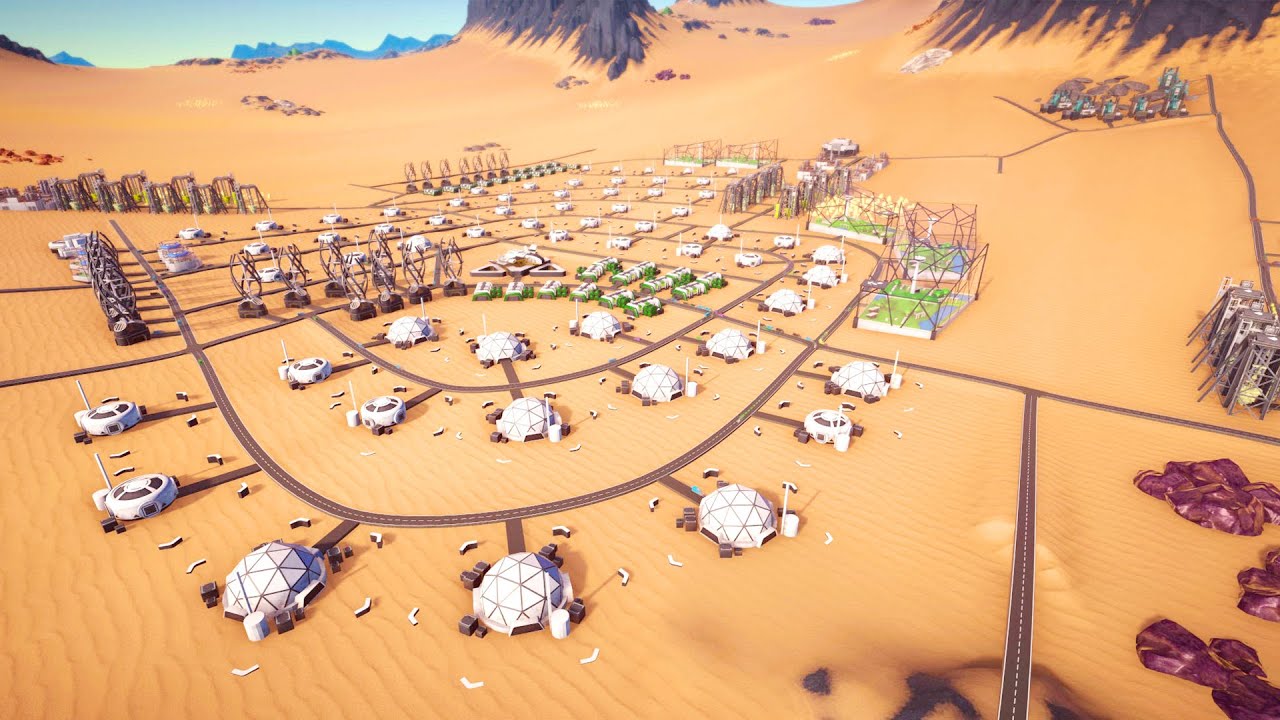 FIRST LOOK - INFRASPACE | Space Colony Builder with Cities: Skylines & Surviving Mars like Gameplay