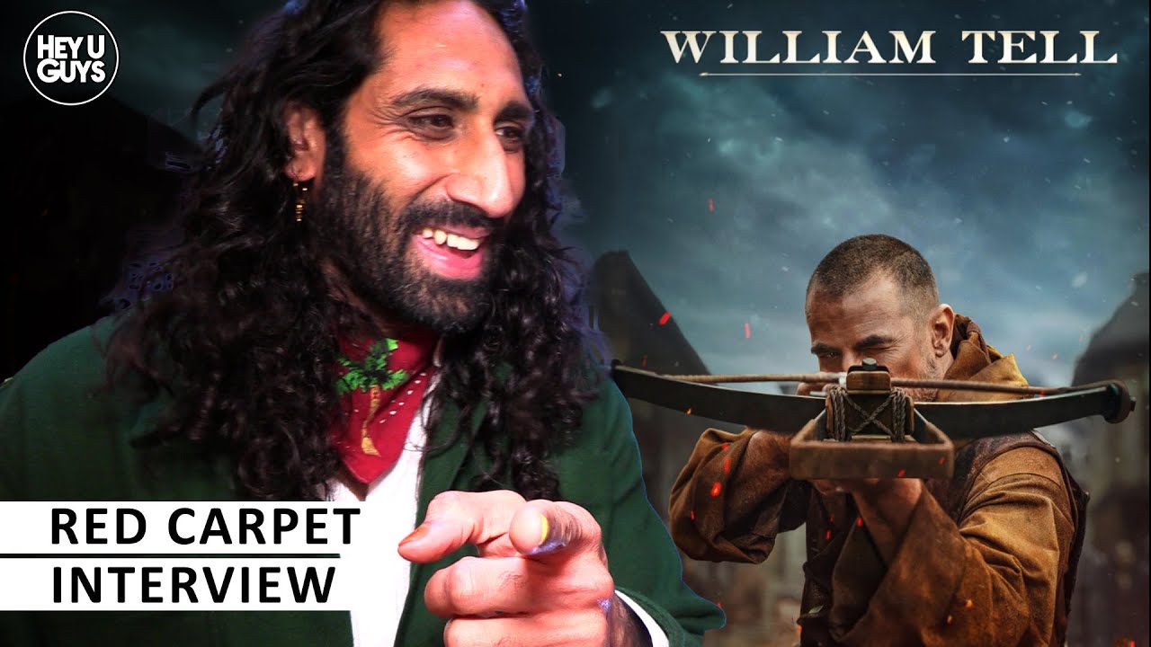 Amar Chadha-Patel | William Tell UK Premiere Red Carpet Interview | Claes Bang | Ellie Bamber