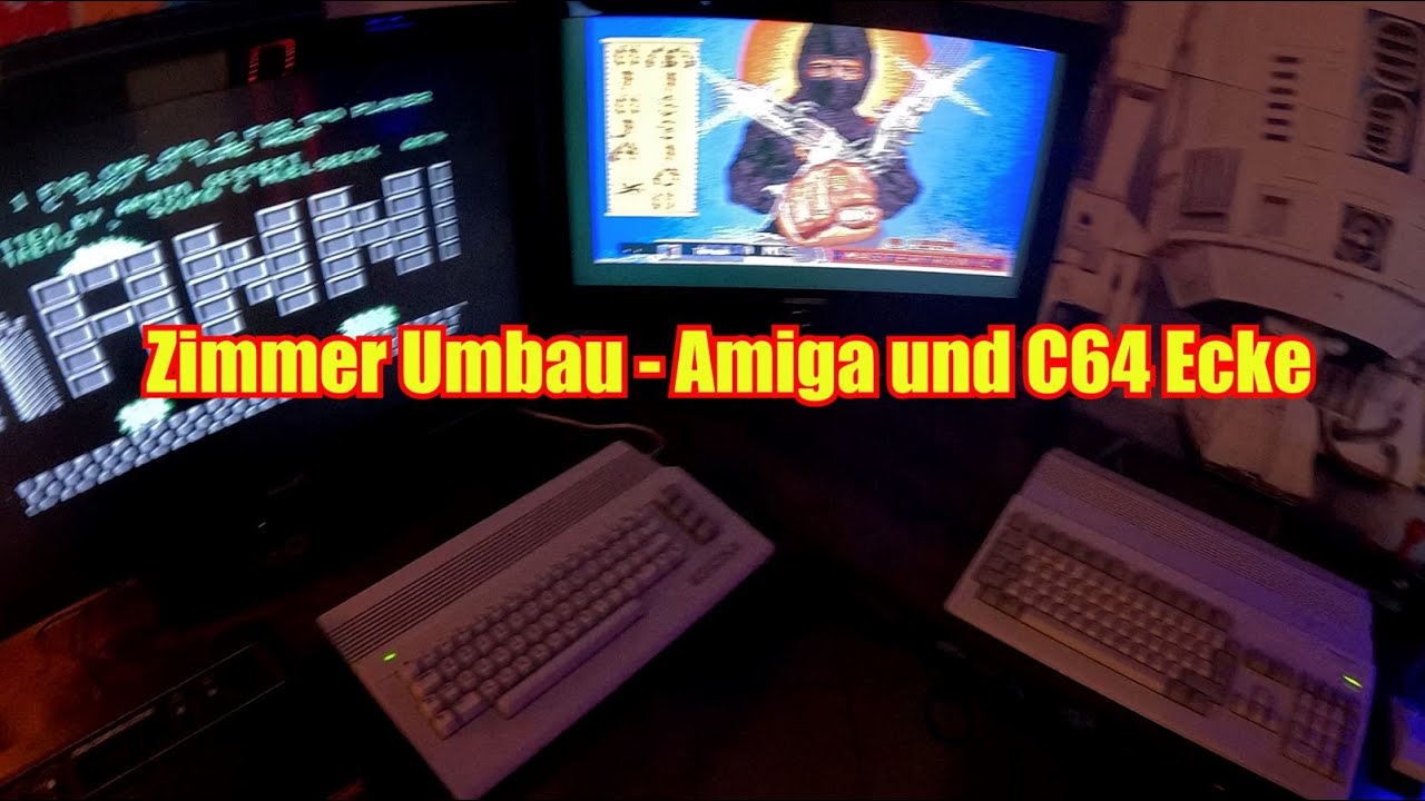 Zimmer Umbau - AMIGA und C64 Ecke