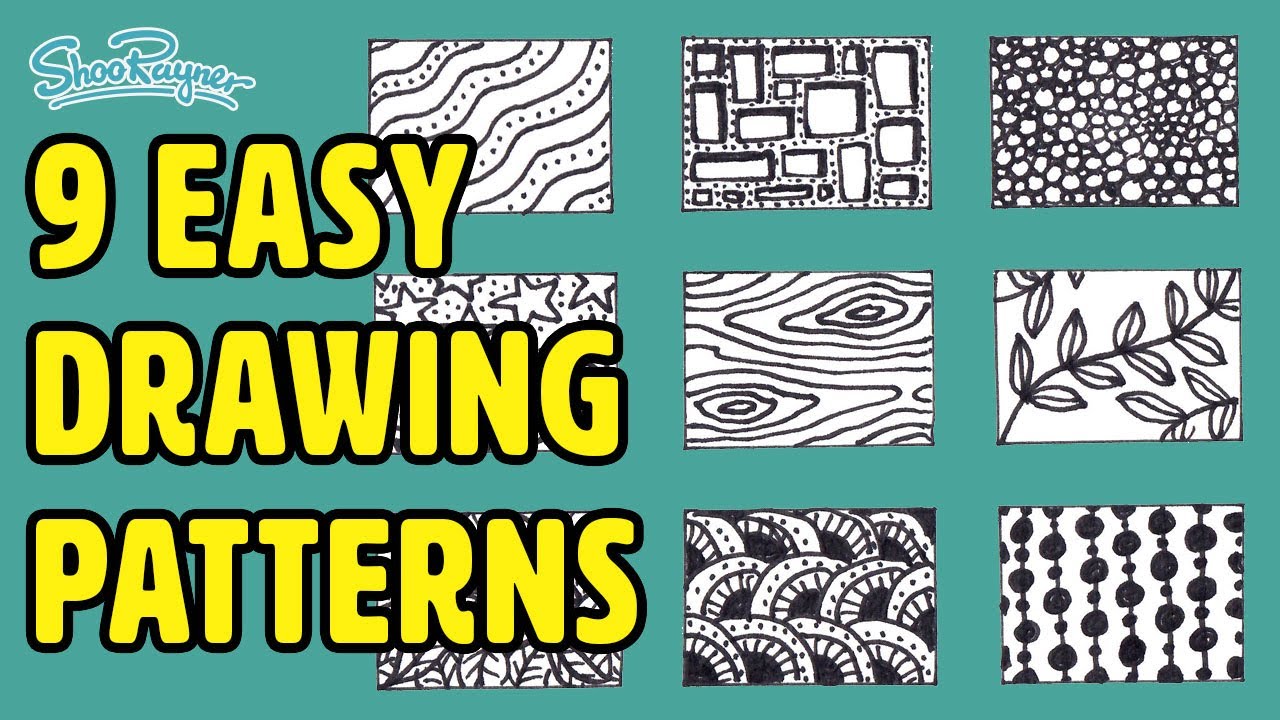 IMPROVE YOUR DRAWING SKILLS - with these 9 EASY drawing exercises