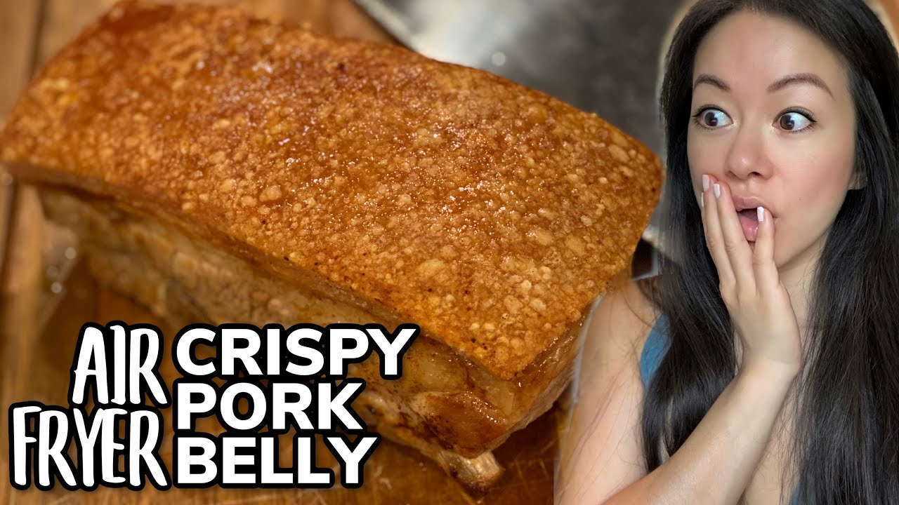 🐷 Рецепт хрустящей свиной грудинки во фритюрнице | Лунный Новый год | Chicharrónes ASMR | Каре яг...