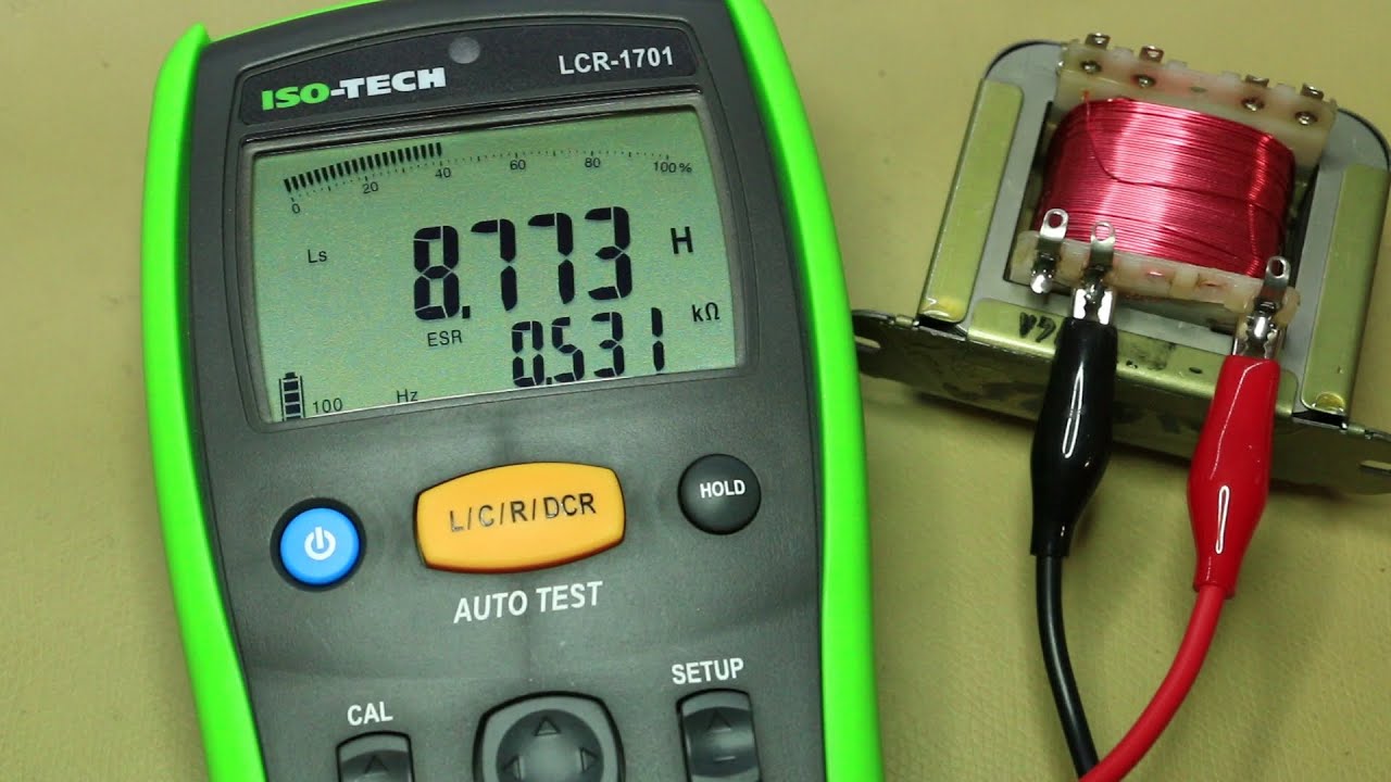 ISO-Tech LCR-1701 LCR Meter Teardown, review and testing (#009)
