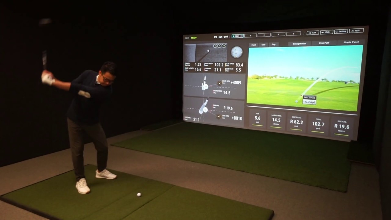 Uneekor QED vs TrackMan TM4 -  Pitching Wedge Shots